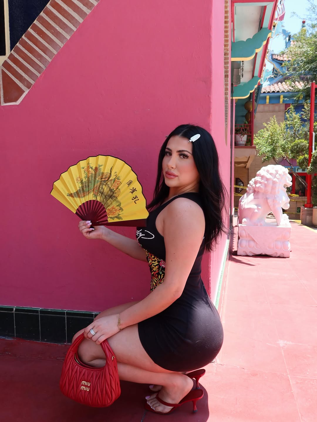 Public Instagram fashion portrait of Los Angeles creator Judy